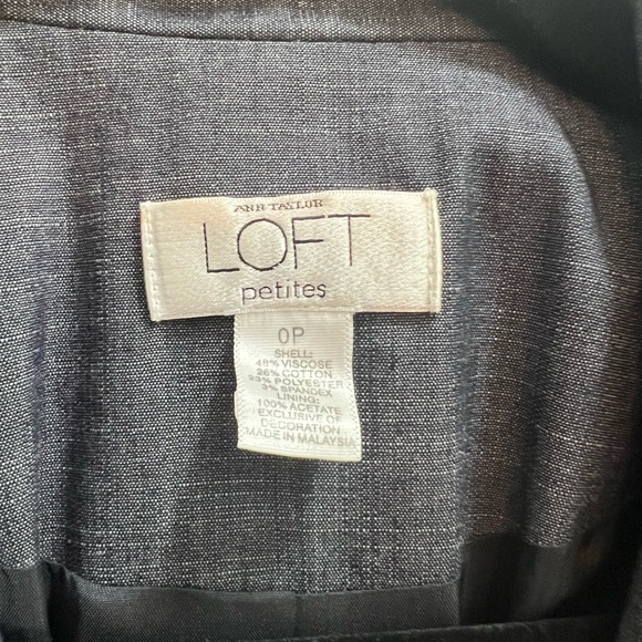 LOFT Charcoal Blazer, Dress pants, shorts - Picture 2 of 6